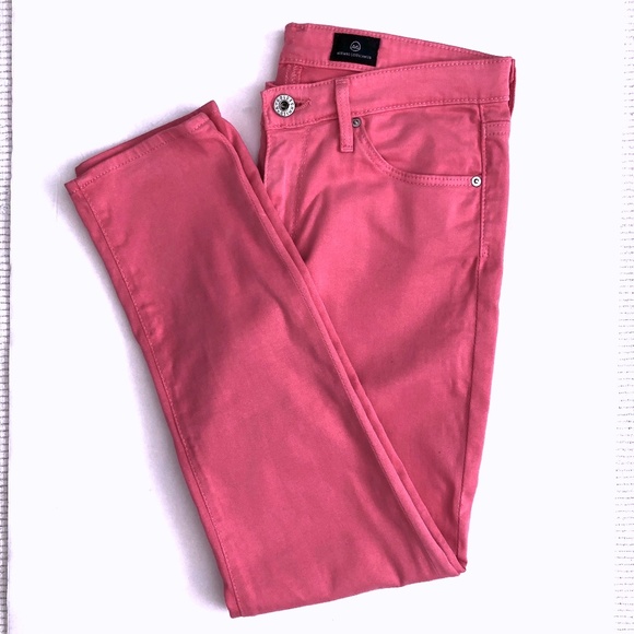 AG Coral Jeans Mid-Rise Cigarette Crop - Picture 2 of 11